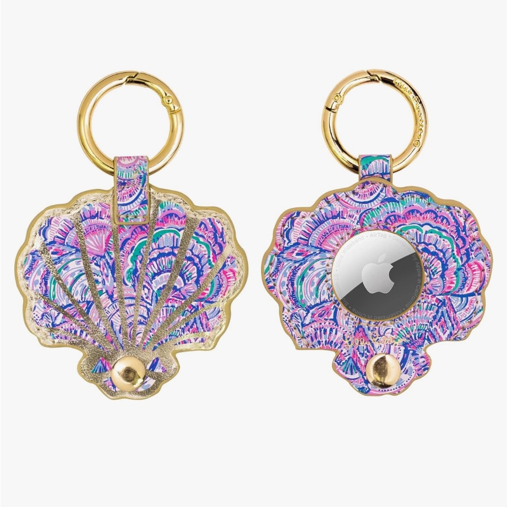 Lilly Pulitzer AirTag Keychain